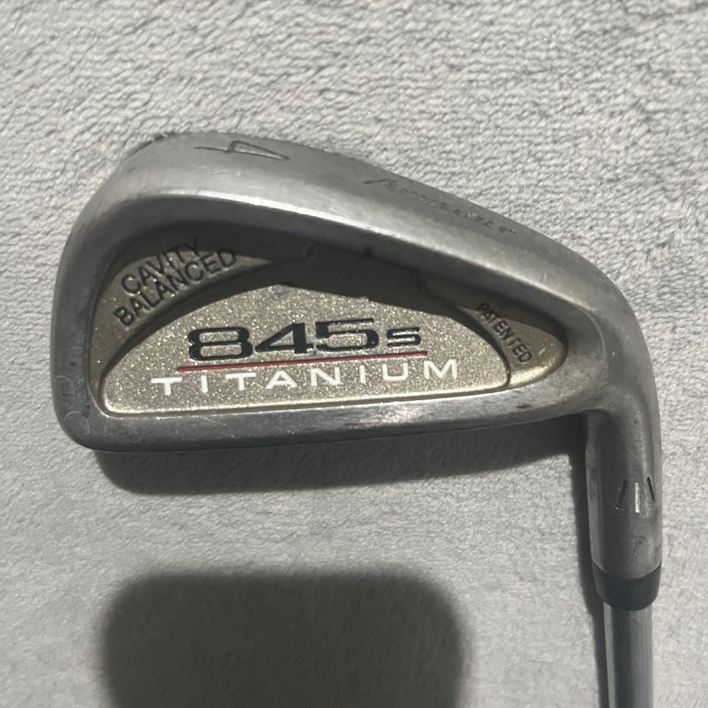 Tommy Armour 845s Titanium 4 Iron Cavity Balanced Tour Step 3 Steel Shaft